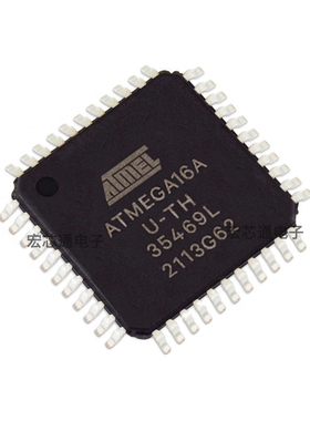 原装正品 ATMEGA16A-AU TQFP-44 16MHz 16KB 8位AVR微控制器IC