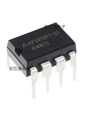 原装正品 AP3970P7-G1 直插DIP-7  60kHz 离线转换器芯片 AP3970