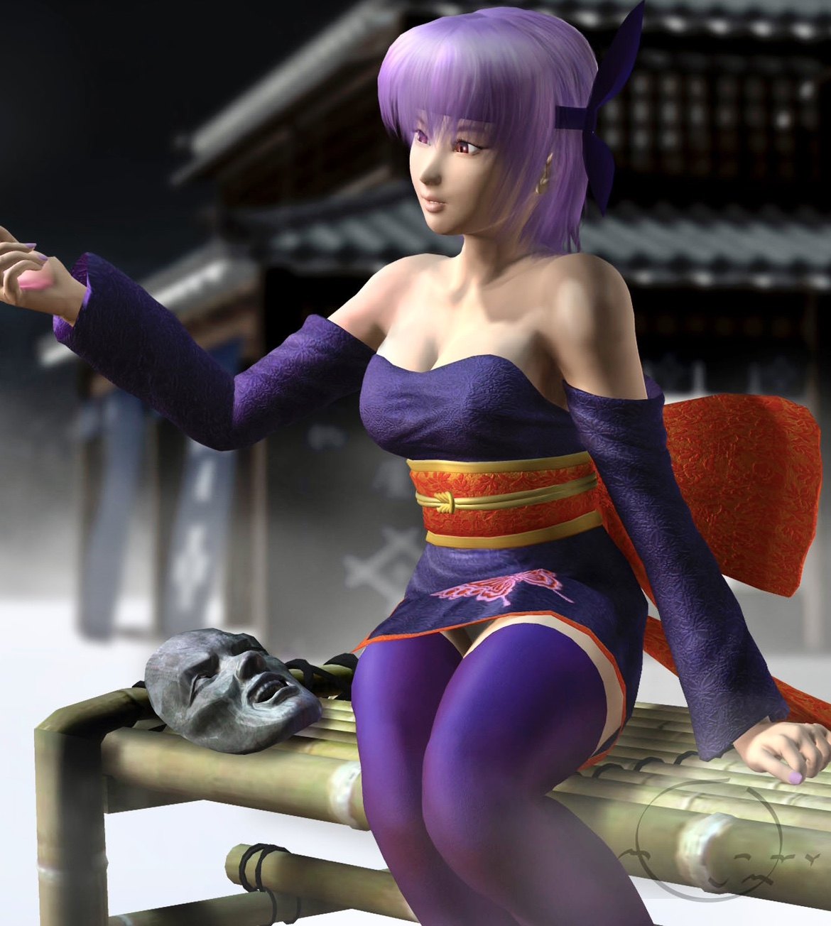 温泉漫漫一DOA生 里的角色绫音cos裹胸或死裙子定制