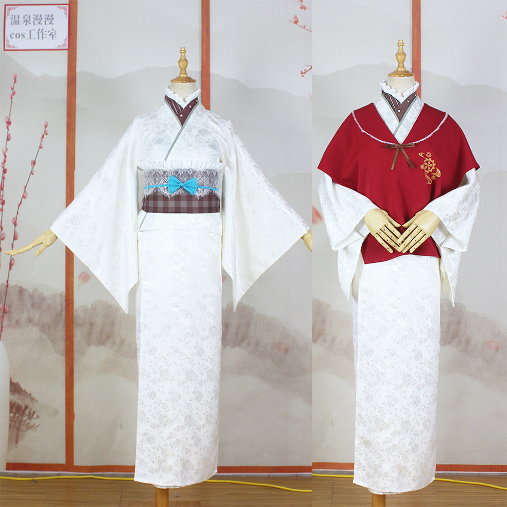 温泉漫漫一hololive議會议会七诗无名3cos和服披肩女装定制尾款