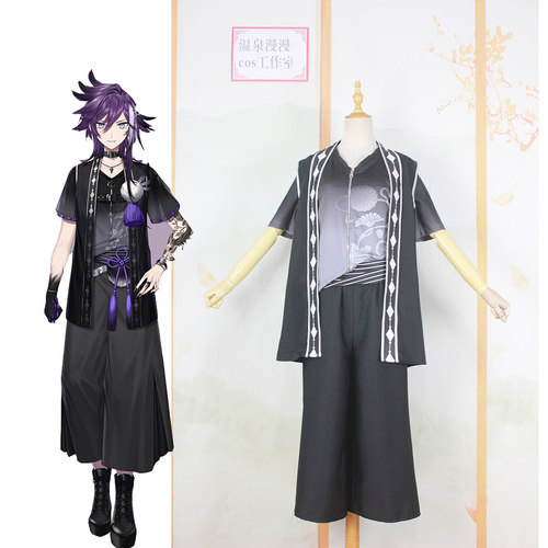 温泉漫漫 一Holostars， Hakka男款cos服EN Banzoin尾款 定制