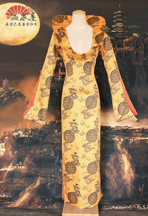 温泉漫漫一韩诺杜德伟第8八号当铺天心陈阿精cos龙纹旗袍定制余款