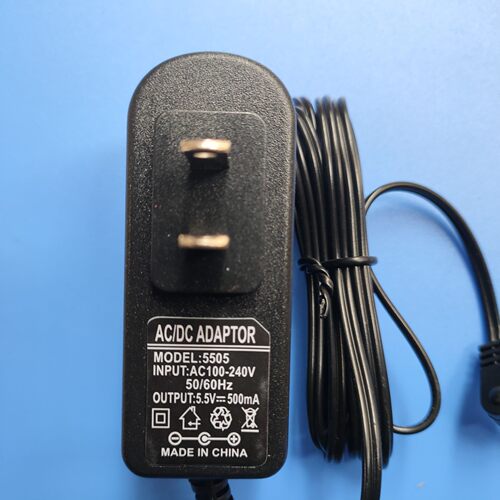 通用松下无绳电话机5.5V500MA电源适配器 变压器 充电器国内插头