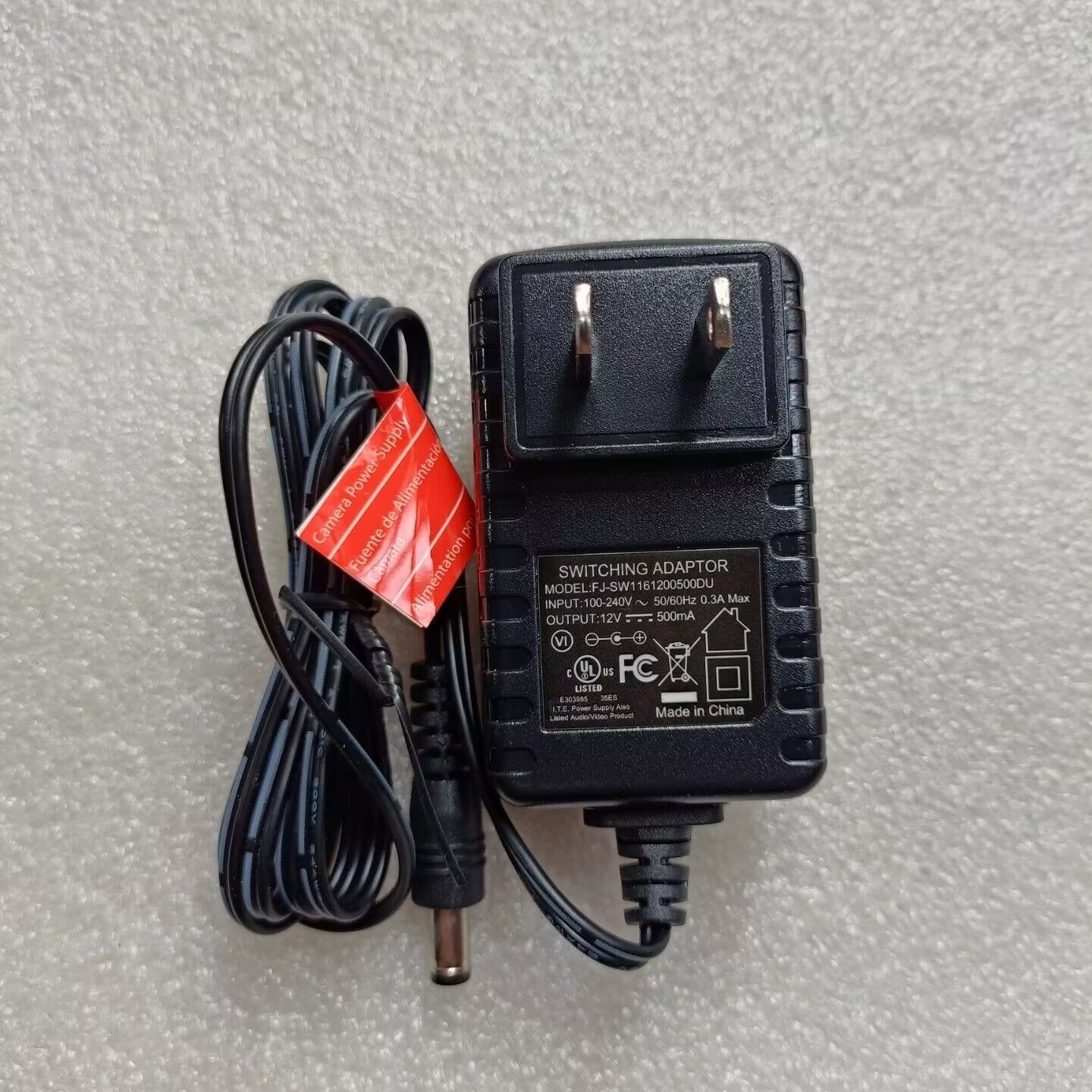 原装福佳12V500MA电源适配器FJ-SW1161200500DU电源供应器12V0.5A