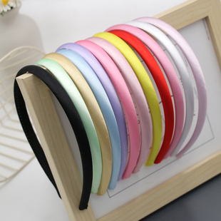 diy手工儿童宝宝发箍彩色包布塑料头箍基础厚实耐用饰品配件材料