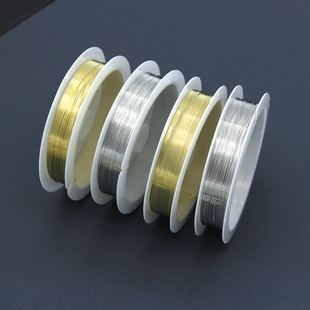 金属线DIY手工制作首饰专用铜线铜丝铁丝发饰品线做蝴蝶结定型线