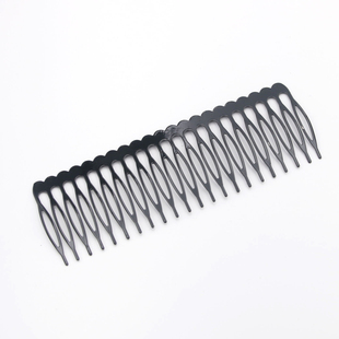 发梳发叉黑色新娘头饰皇冠小发梳diy配件发箍头饰材料插梳发饰品