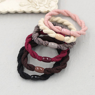 发绳日韩网红高级感双层皮筋扎头发绑发绳子成人橡皮筋高弹力头绳