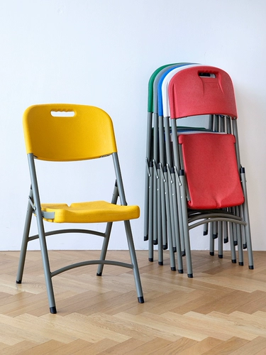 Складное кресло домохозяйственное сидячие удобные председатели ресторана Портативный офисная конференция стул Стул Компьютер Пластиковое кресло Пластиковое кресло