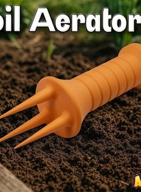 Soil aerator土壤通气器疏松花盆菜地土壤工具 家居园艺工具