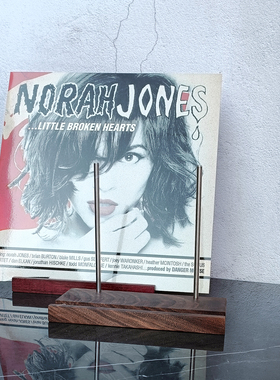 桌面黑胶唱片CD支架唱片收纳架