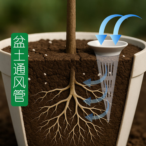盆土通风器防闷根防烂根透气