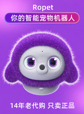 现货Ropet智能AI桌面陪伴机器人脸识别触摸感应记忆智能宠物玩具