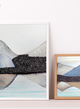 简约相框挂墙12 16寸 18 20 24 创意8开4k A3A2海报画框装裱钻画