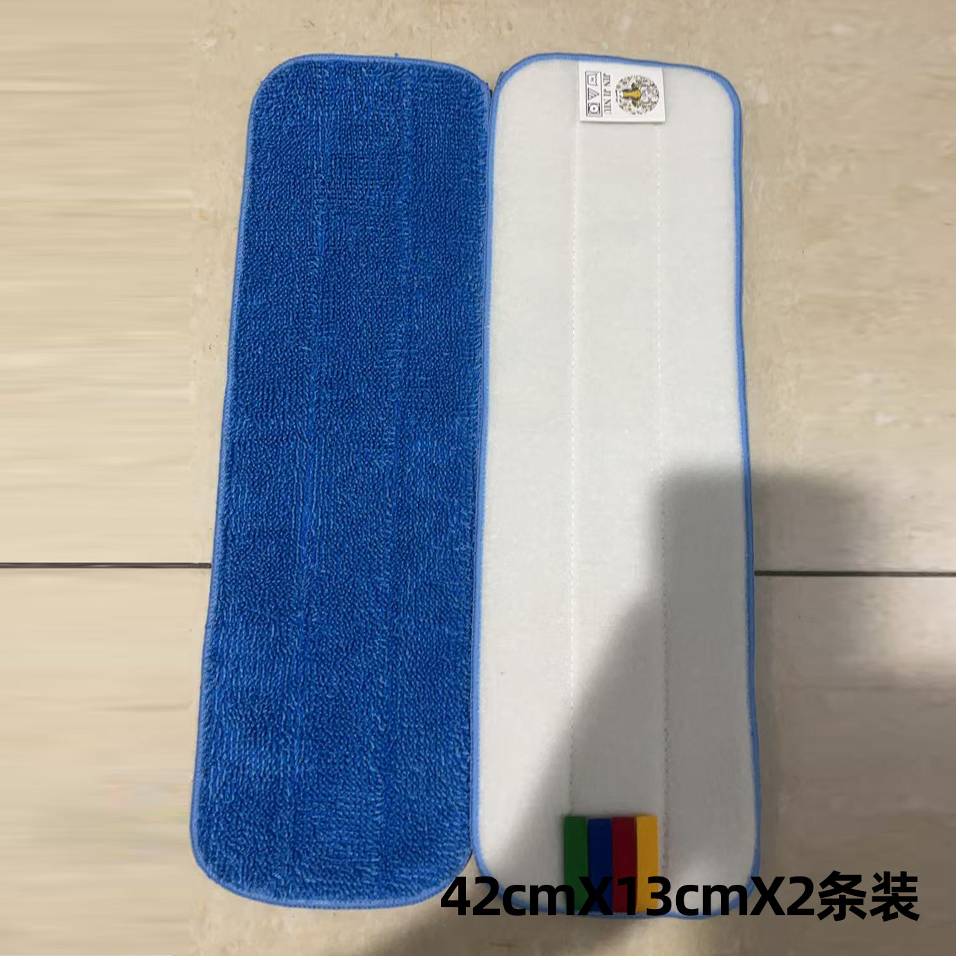 超细纤维尘推头吸水吸尘拖布替换布粘贴式平板拖把地板拖布头替换