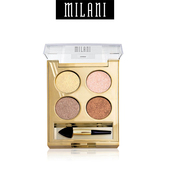 Milani Fierce 四色璀璨眼影膏 美国爆款 Foil 超闪4色01