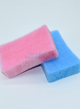 日本进口OKAZAKI厨房清洁洗碗海绵擦 2个装 吸水起泡海绵家务清洁