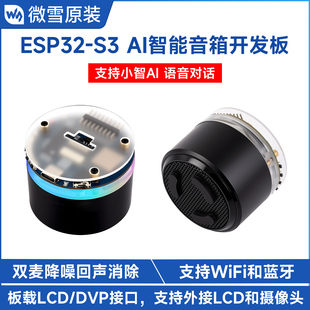 ESP32 小智AI S3开发板 语音交互对话 deepseek AI智能音箱 微雪