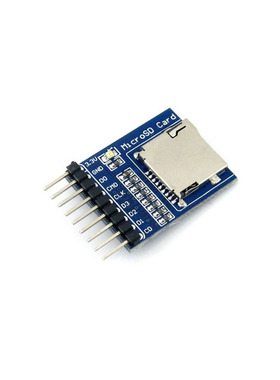 微雪 Micro SD卡 模块 存储模块 开发板 SD卡座 SD卡读写模块