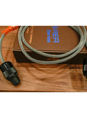 银彩EX270P电源线PCOCC单晶铜SILTECH美标CD功放发烧线原装进口