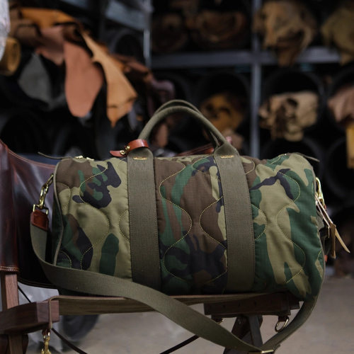 加厚帆布迷彩手提旅行包单肩斜挎大容量休闲包