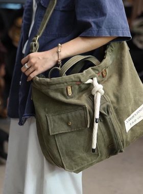 TSD原创设计复古女士手提包肩斜挎包大号西贡包8613