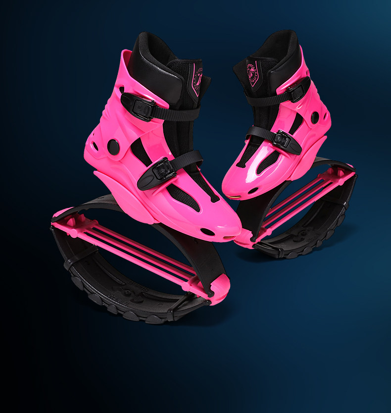 成人太空健身操跑步儿童跳跳鞋青少年蹦跳袋鼠弹跳高跷弹力运动鞋