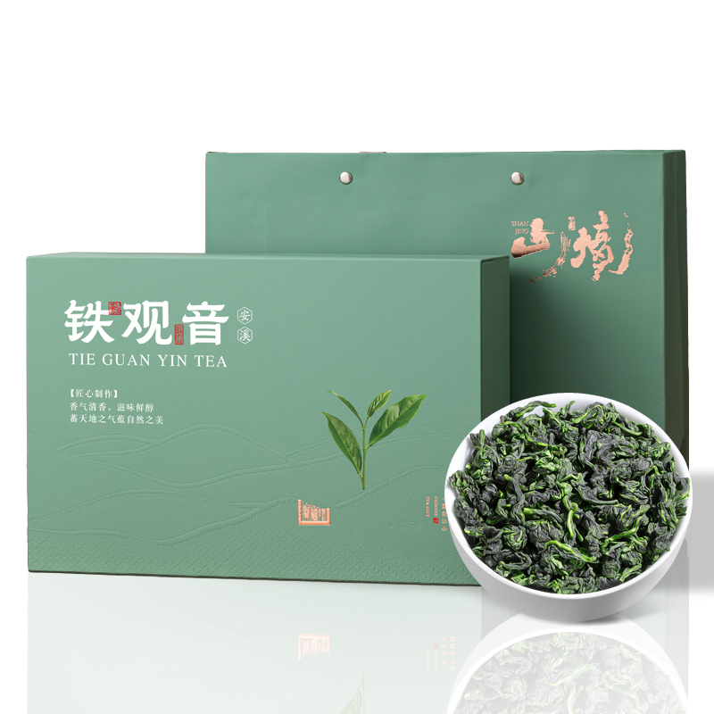 苏文峰 2025新秋茶特级铁观音清香型 乌龙茶叶礼盒装送礼长辈360g
