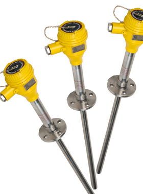 WRNN2-530双支耐磨热电偶高精度温度传感器 1000℃硫化床锅炉测温