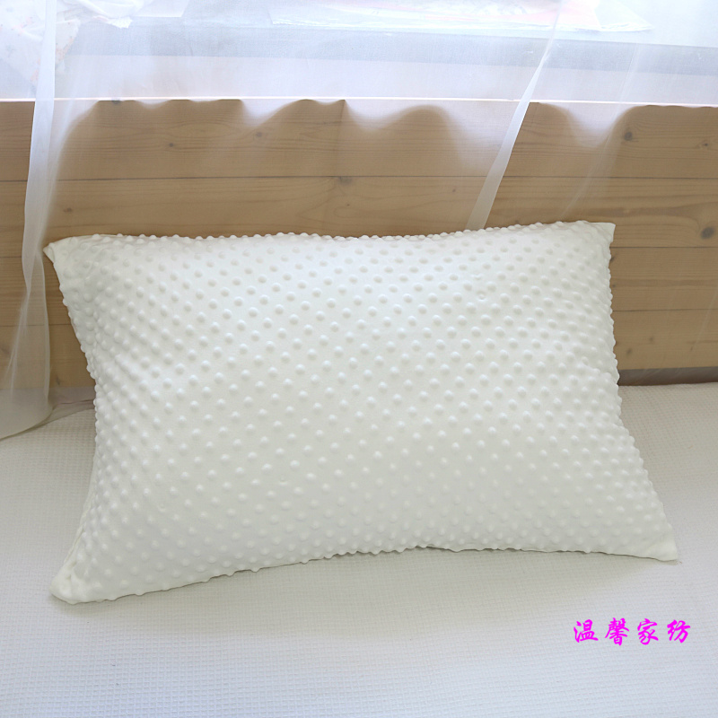 秋冬保暖 柔软 豆豆绒儿童 单人枕套枕袋30*50/40*60/48*74