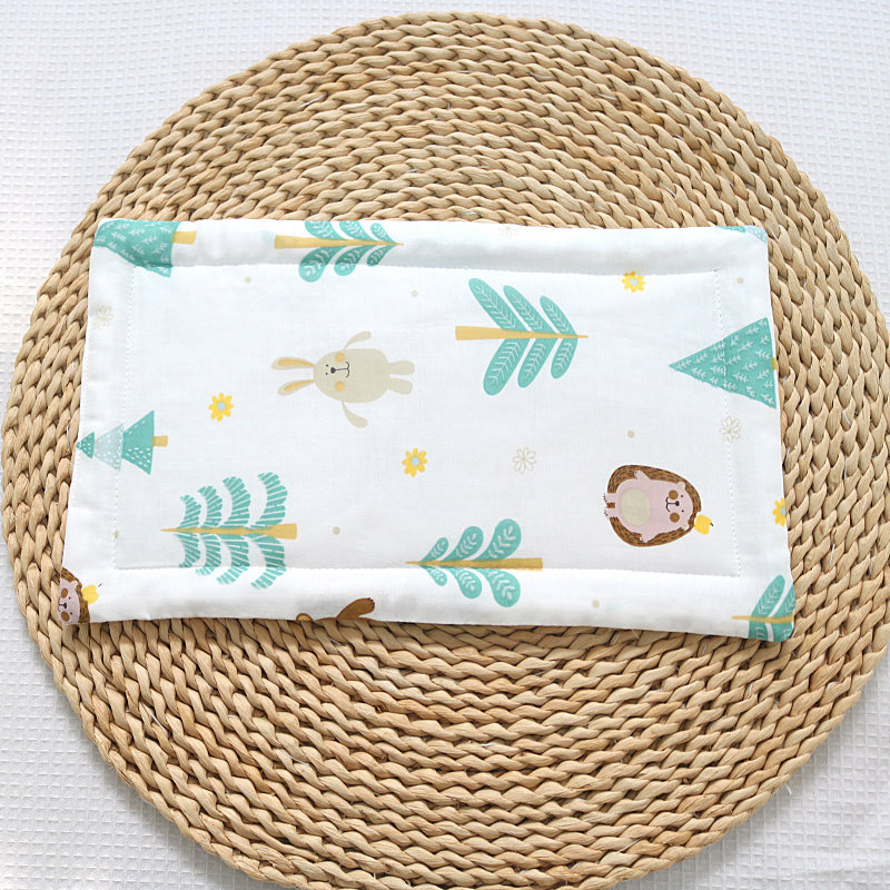 柔软顺滑 竹纤维双层纱布 婴儿新生儿枕垫无高度枕头,床上用品,枕巾,淘宝优惠券,粉丝福利购,淘宝优惠卷