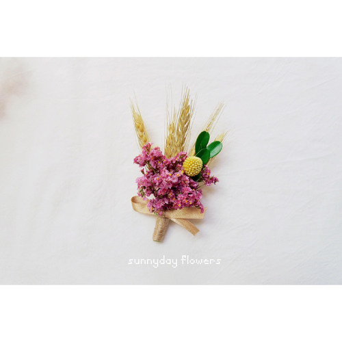 麦穗黄金球开业典礼剪彩主持胸花