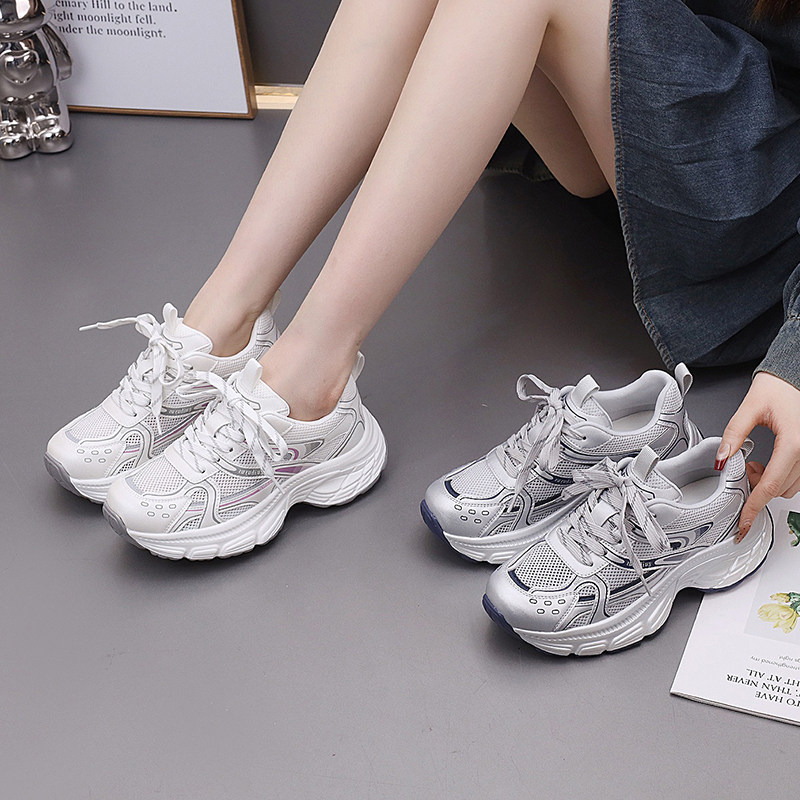 爱足雅大码女鞋舒适百搭老爹鞋女