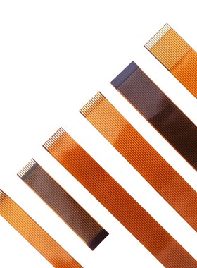 FPC软排线4/5/6/7/8/9/10/12/13/14pin芯1.0mm间距同反向连接线