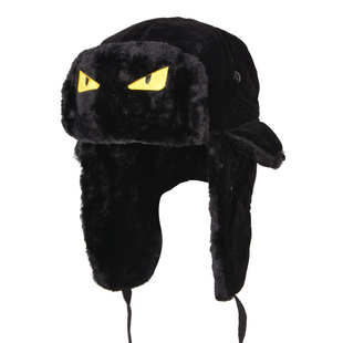 小怪 棉帽子男士雷锋帽冬季保暖防寒青年加厚护耳滑雪帽女东北潮