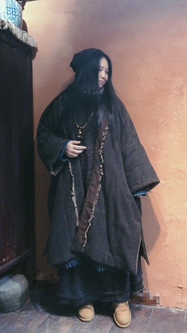 两面穿棉服布衣禅意宽松