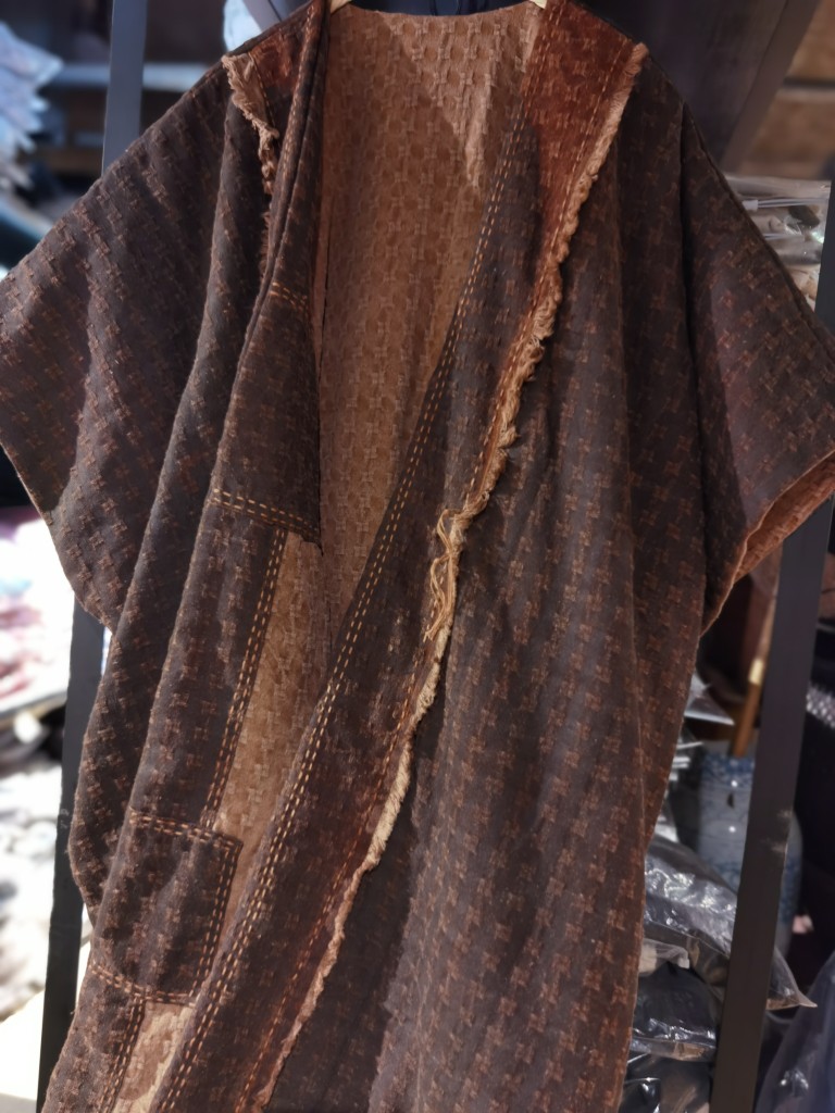 无袖香云纱布衣棉马柞蚕丝