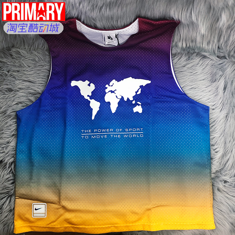 耐克 Nike x Pigalle 联名款两面穿运动背心 CI9951-547