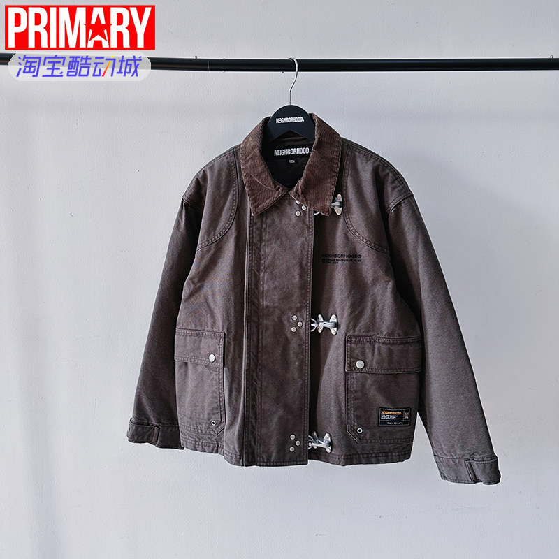 NEIGHBORHOOD FW25 长袖夹克外套 男女同款 252AQNH-JKM02