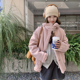 高转化2025新数据流量皮毛一体短款外套女182-8528P185K268，女装皮草，帛香坊