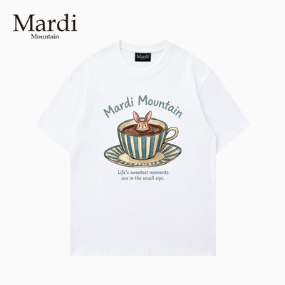 MardiMountain纯棉短袖女T恤
