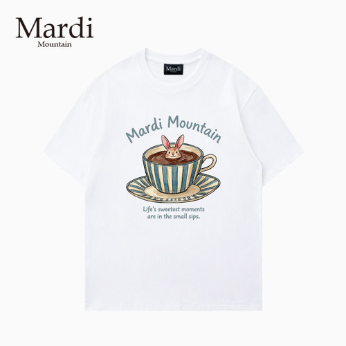 MardiMountain纯棉短袖女T恤