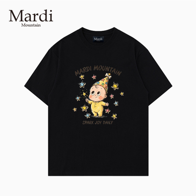 MardiMountain纯棉短袖女T恤