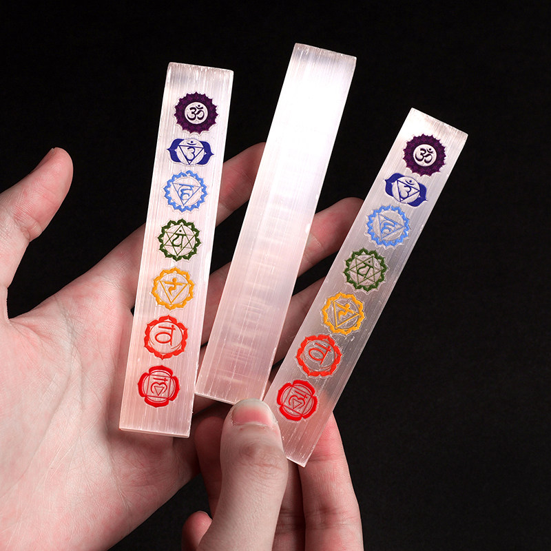 天然透石膏石七色摆件摩洛哥透石膏长条家居办公桌面水晶工艺品,饰品/流行首饰/时尚饰品新,摆件,淘宝优惠券,粉丝福利购,淘宝优惠卷