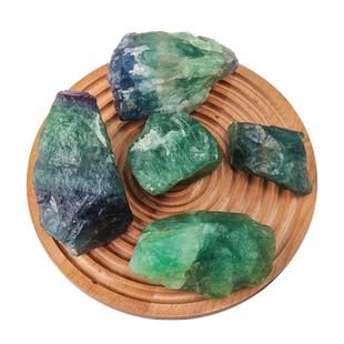 天然水晶绿萤石原石摆件矿石扩香碎石矿物鱼缸造景宝石头儿童标本