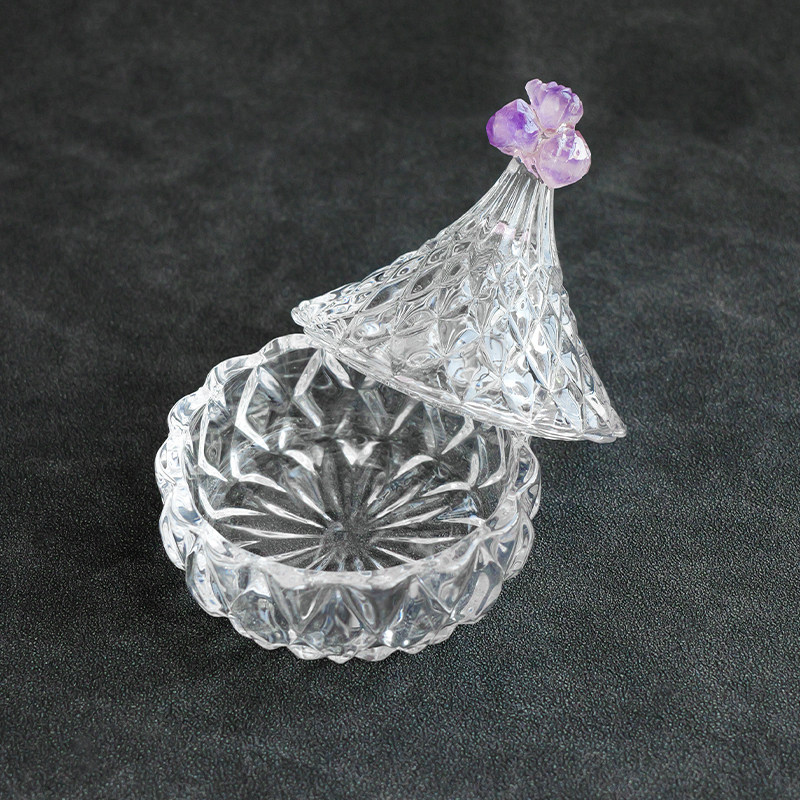 天然水晶消磁碗净化能量手串碎石首饰器皿紫晶牙手链收纳玻璃容器,饰品/流行首饰/时尚饰品新,摆件,淘宝优惠券,粉丝福利购,淘宝优惠卷