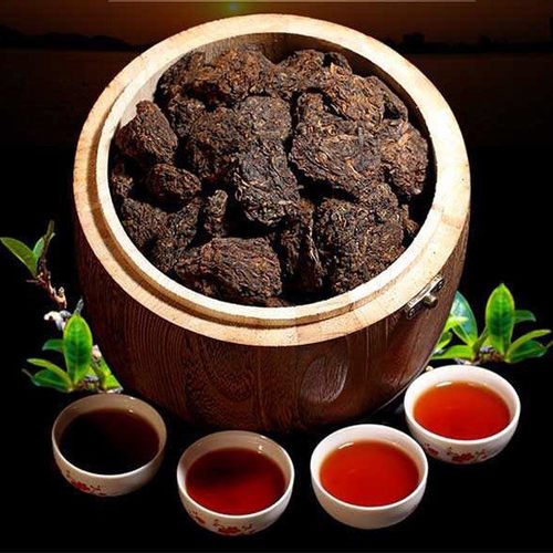 老茶头精选布朗山原料 勐海发酵 昆明干仓 普洱茶熟茶散茶500g/桶
