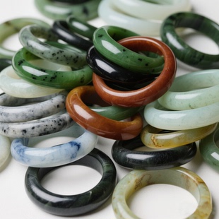 纯天然微瑕各色和田玉手镯 碧玉白玉青玉青白玉糖玉糖白玉墨玉镯