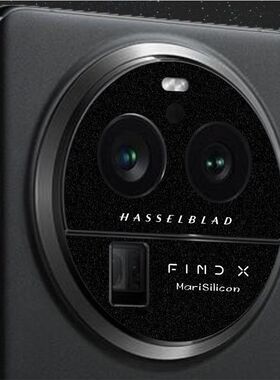 适用OPPO FINDX6/FINDX6PRO镜头保护软膜 简约创意个性定制图案防爆防黑色闪点磨砂 充电口保护膜