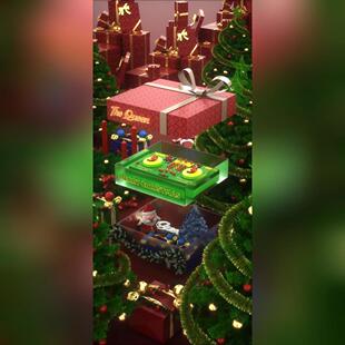 C4D酒吧 圣诞节动态视频 预定 酒吧 包房 KTV C4D源工程第51期